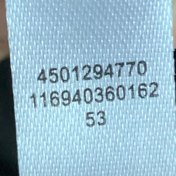 WHBM Black Ponte Drop Waist Shift Dress - Picture 8 of 8